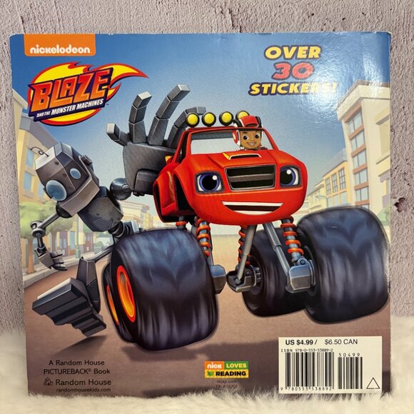 5 for $15 📕 Blaze and the Monster Machines, Driving Forces   (SKU: 165MI) - Picture 2 of 3